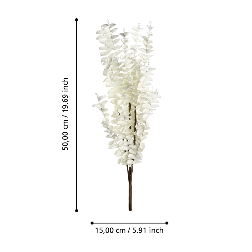 Eglo - Umjetni cvijet 50 cm bijela