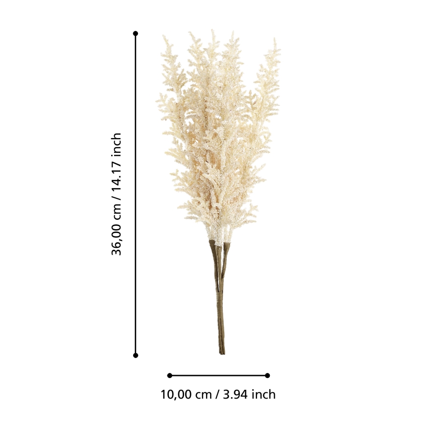Eglo - Umjetni cvijet 36 cm žuta