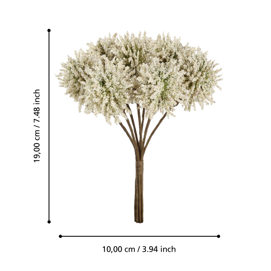 Eglo - Umjetni cvijet 19 cm žuta
