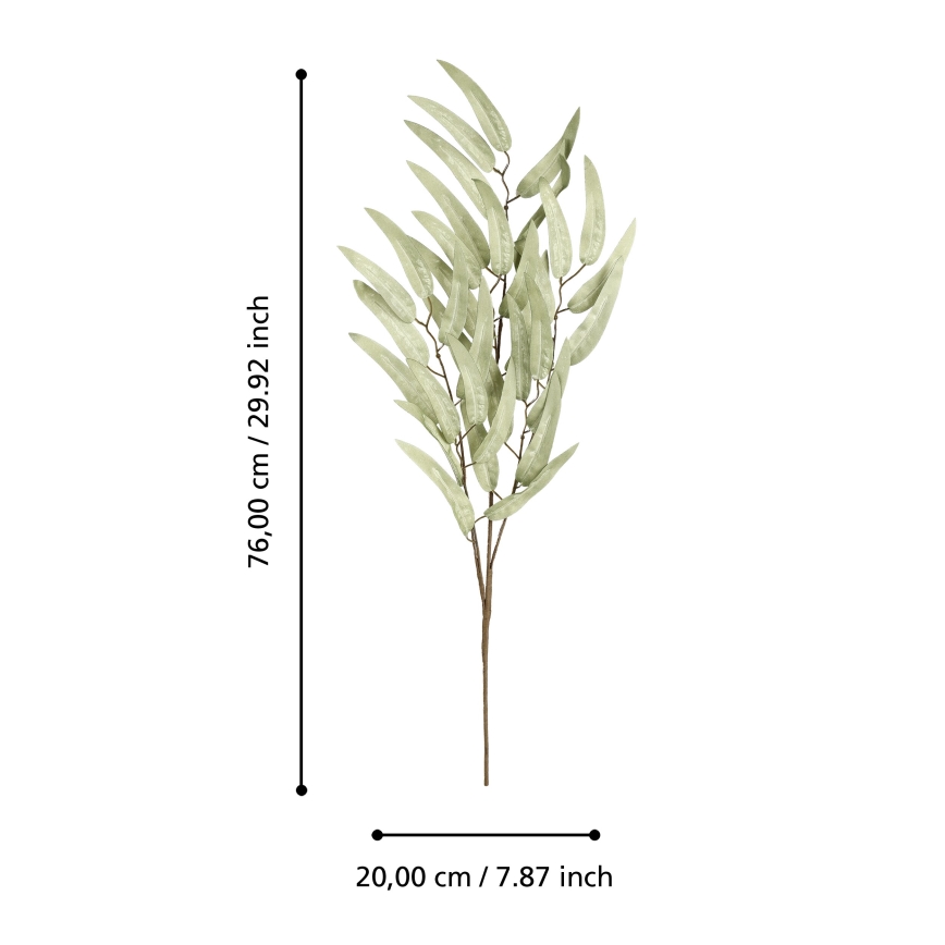 Eglo - Umjetni cvijet 76 cm zelena