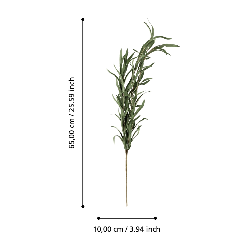 Eglo - Umjetni cvijet 90 cm zelena