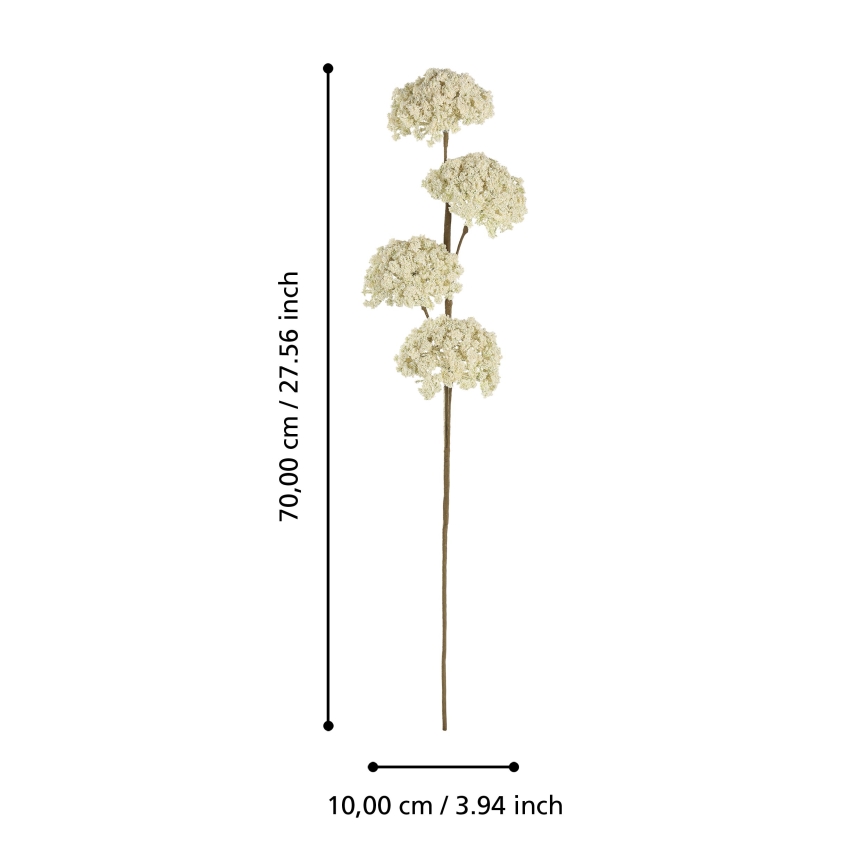 Eglo - Umjetni cvijet 70 cm žuta