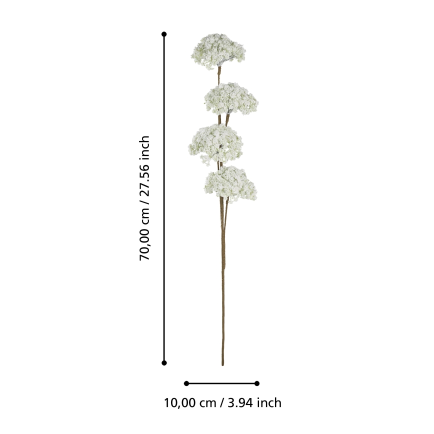 Eglo - Umjetni cvijet 70 cm bijela