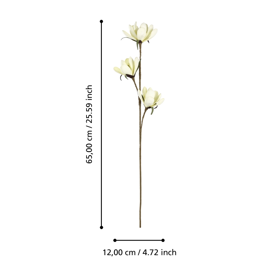 Eglo - Umjetni cvijet 65 cm žuta