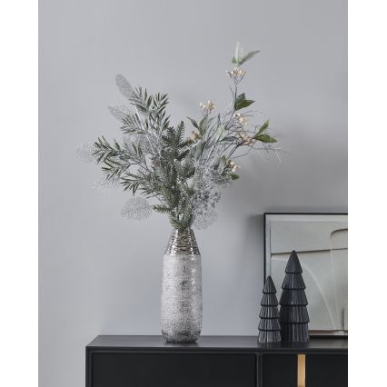 Eglo - Umjetni cvijet 53 cm srebrna