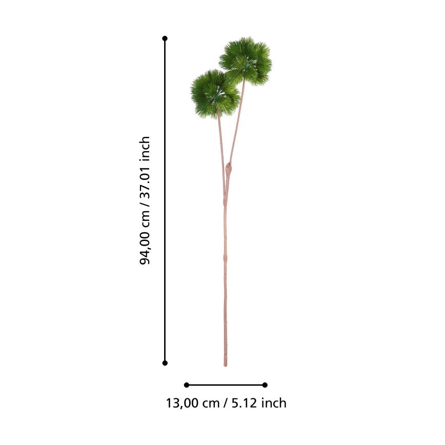 Eglo - Umjetni cvijet 94 cm zelena