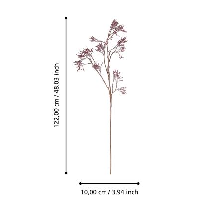 Eglo - Umjetni cvijet 122 cm ljubičasta