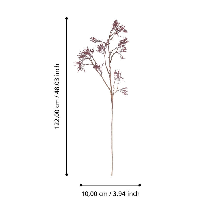 Eglo - Umjetni cvijet 122 cm ljubičasta