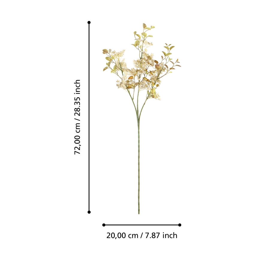 Eglo - Umjetni cvijet 72 cm zlatna