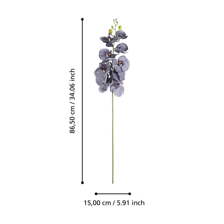 Eglo - Umjetni cvijet 86,5 cm ljubičasta