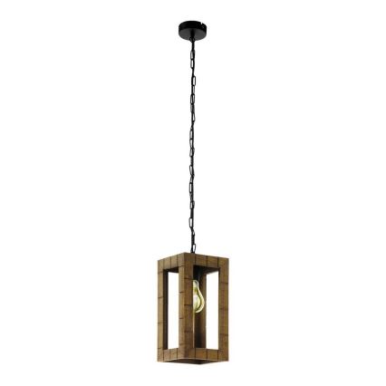 Eglo 43105 - Luster na lancu TAKHIRA 1xE27/60W/230V javor