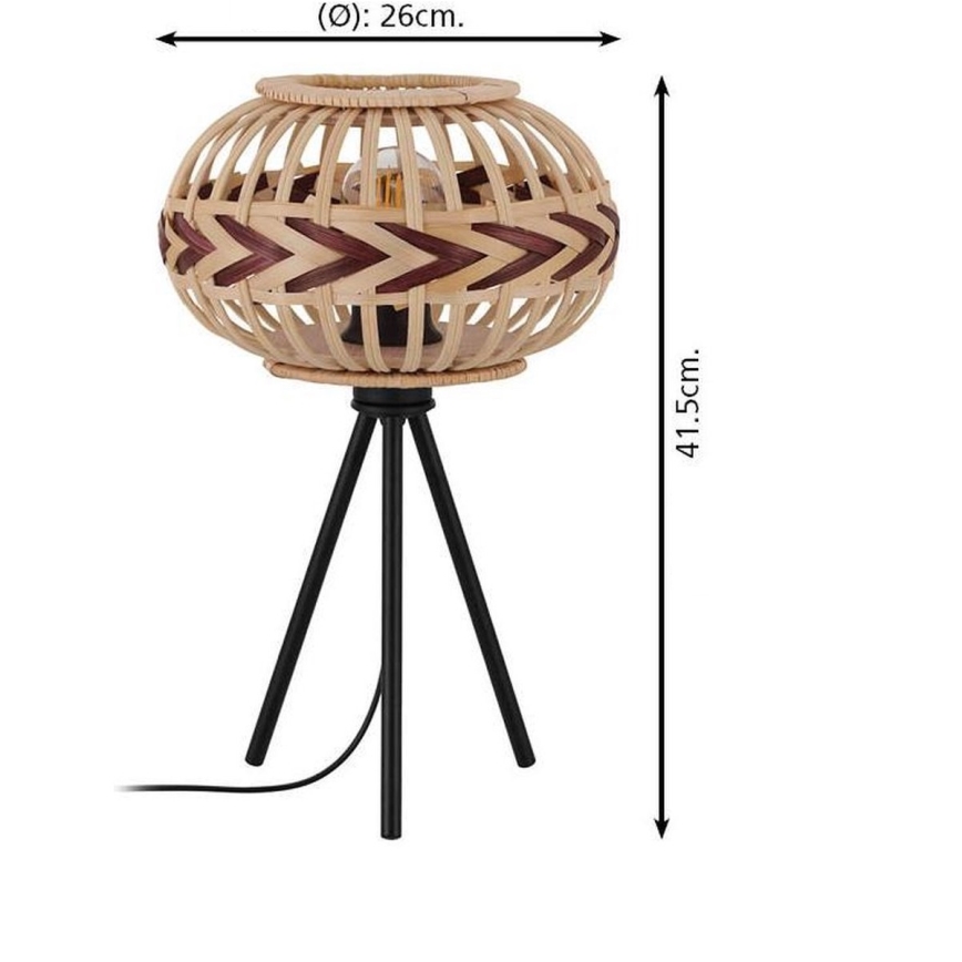 Eglo - Stolna lampa 1xE27/40W/230V