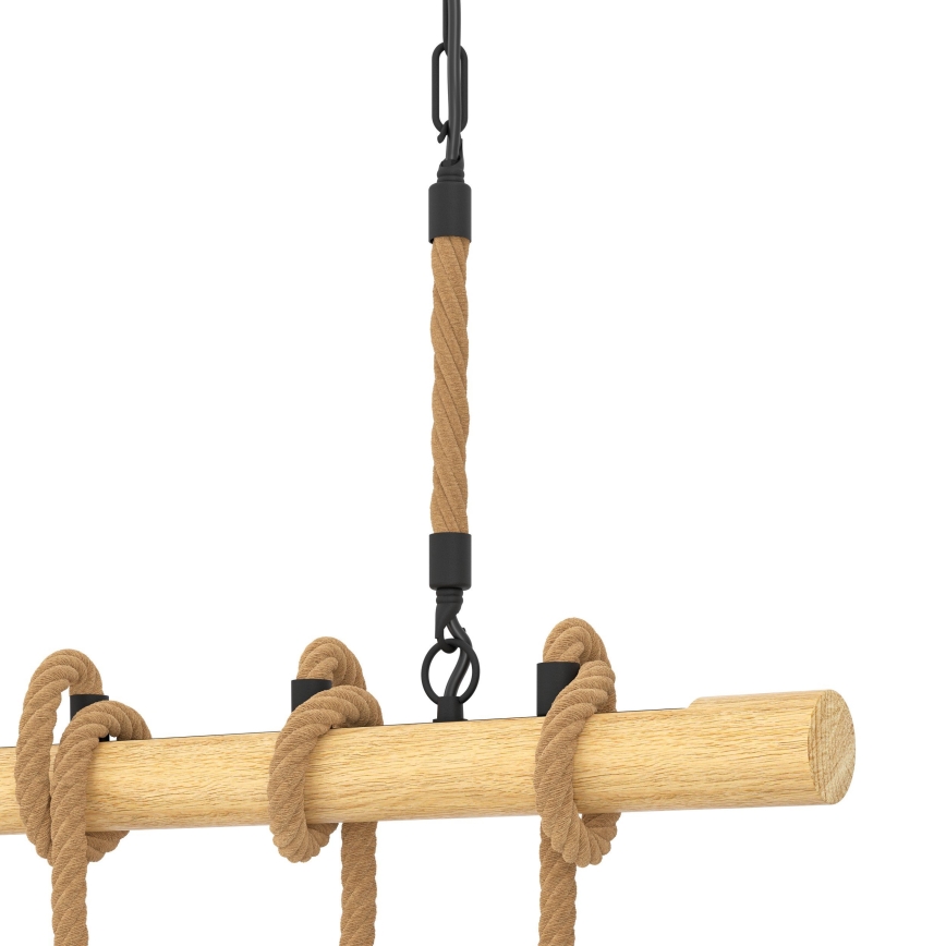 Eglo 43318 - Luster na lancu YOUNGSTOWN 4xE27/40W/230V