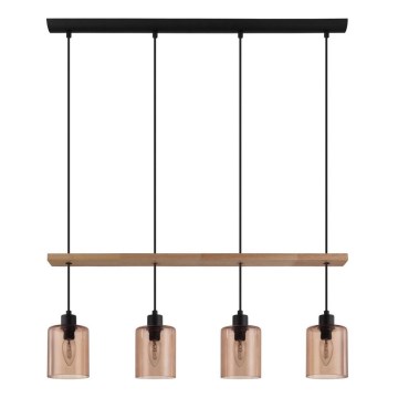 Eglo 43368 - Luster na sajli COOLMONT 4xE14/40W/230V