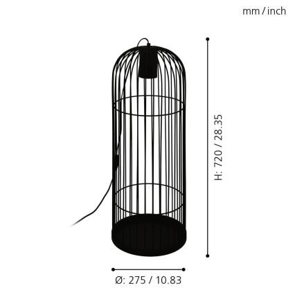 Eglo - LED Podna lampa 1xGU10/4,6W/230V