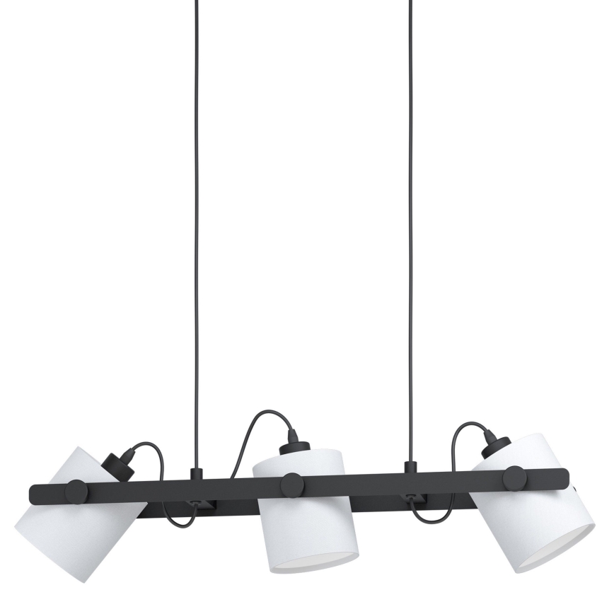 Eglo - Luster na sajli 3xE27/28W/230V