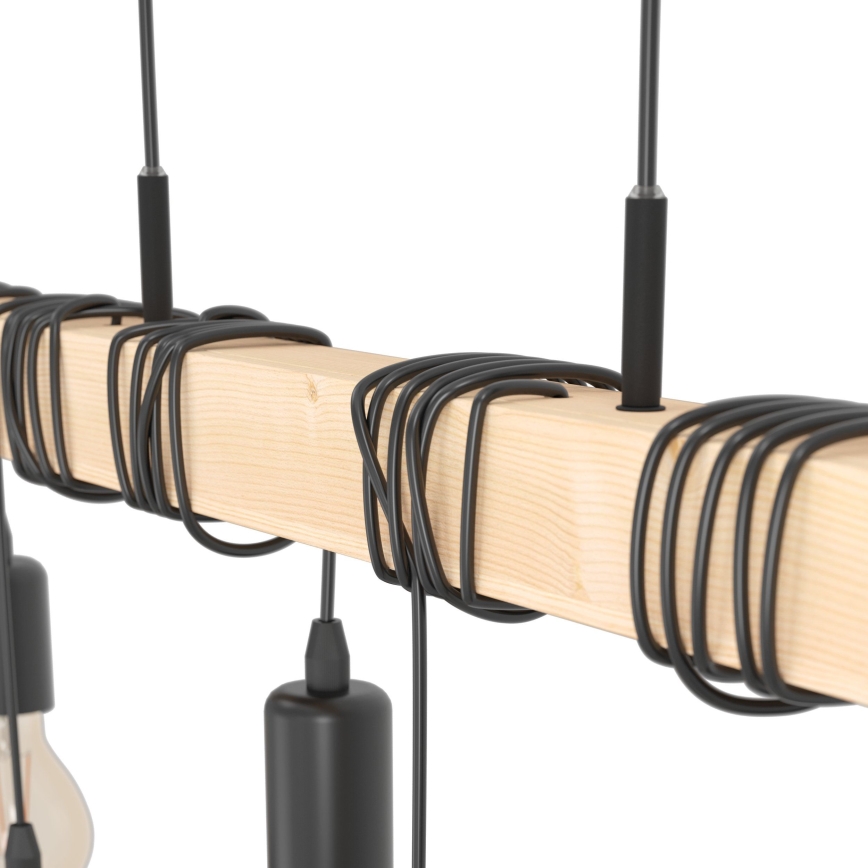 Eglo - Luster na sajli TOWNSHEND 6xE27/60W/230V