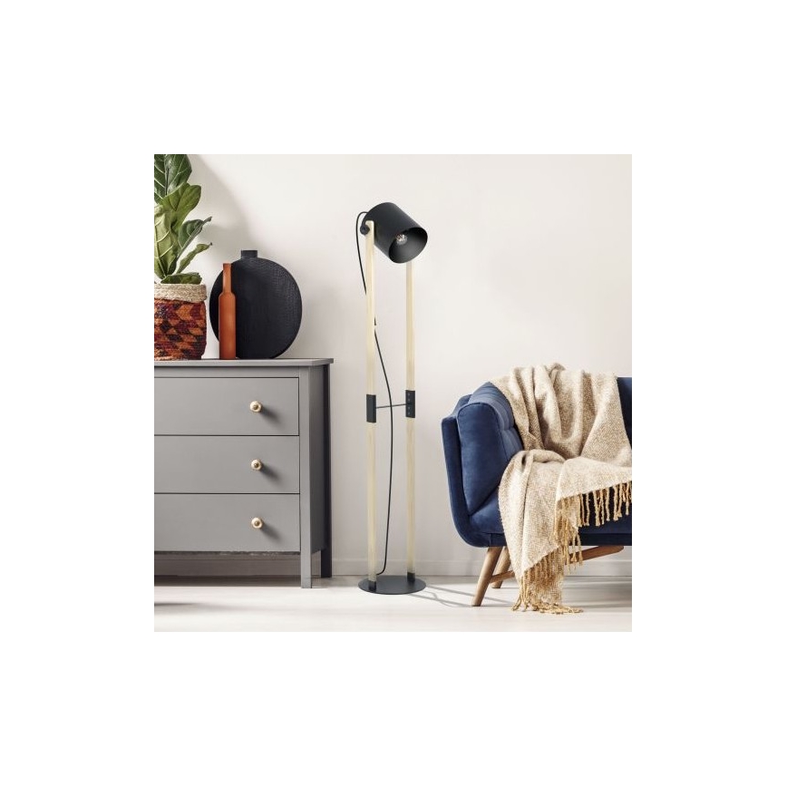 Eglo - Podna lampa 1xE27/28W/230V - FSC certificirano