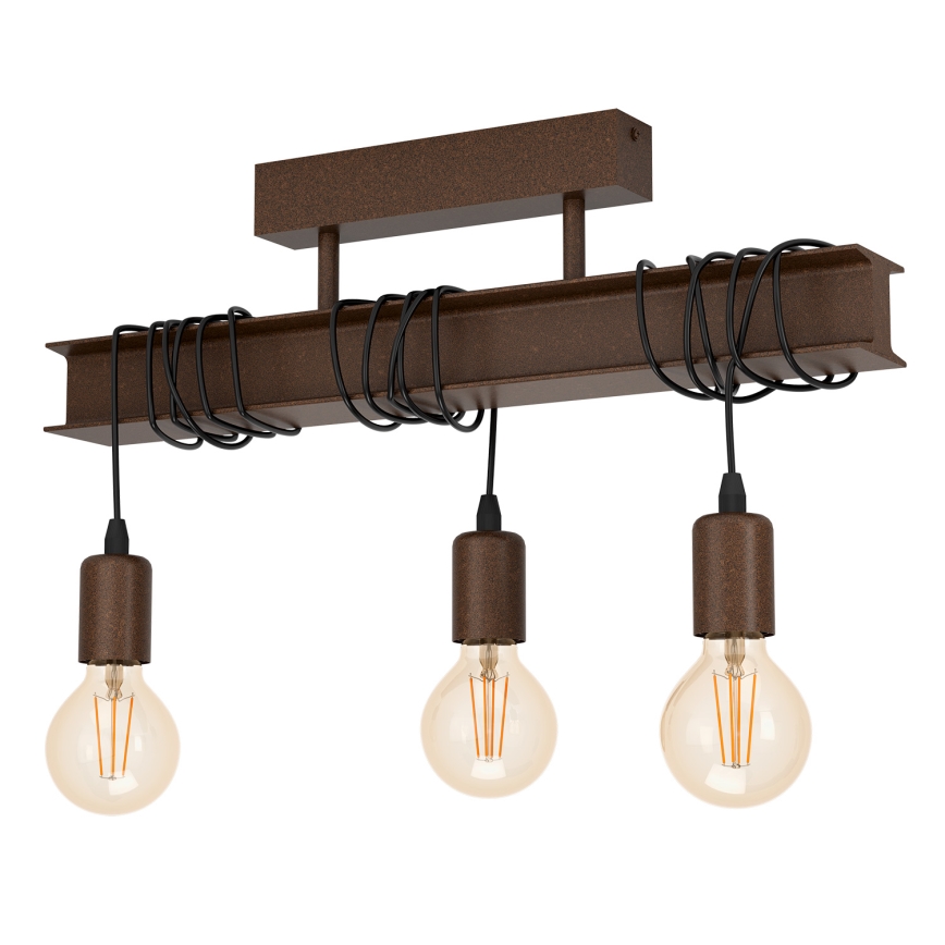 Eglo - Nadgradni luster TOWNSHEND 3xE27/60W/230V