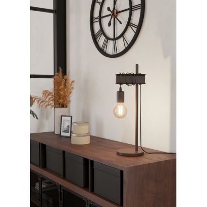 Eglo - Stolna lampa TOWNSHEND 1xE27/10W/230V