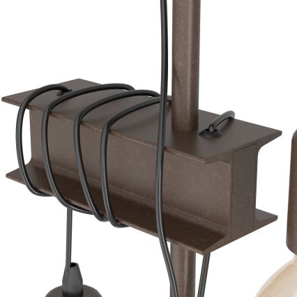 Eglo - Podna lampa TOWNSHEND 2xE27/10W/230V
