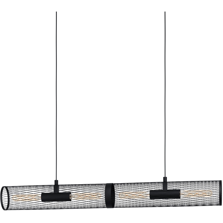 Eglo - Luster na sajli 4xE27/40W/230V