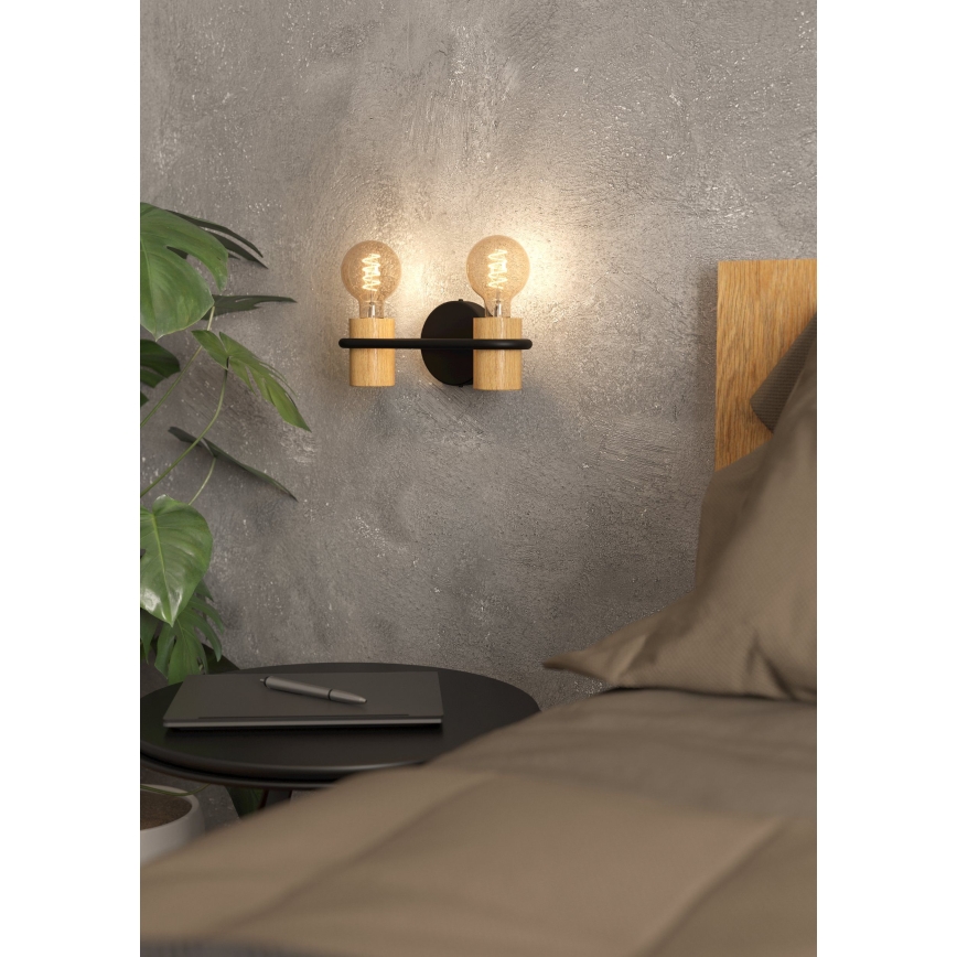 Eglo - Zidna svjetiljka 2xE27/40W/230V
