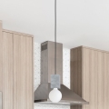Eglo 43597 - Viseći luster PRESTWICK na kabelu, 1x E27/40W/230V