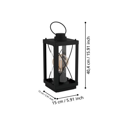 Eglo - Stolna lampa 1xE27/60W/230V
