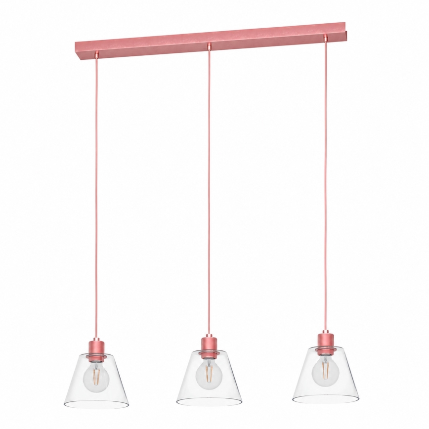 Eglo - Luster na sajli 3xE27/40W/230V