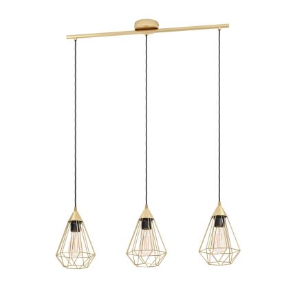 Eglo - Luster na sajli 3xE27/60W/230V