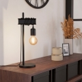 Eglo 43714 - Stolna lampa TOWNSHEND 1xE27/10W/230V crna
