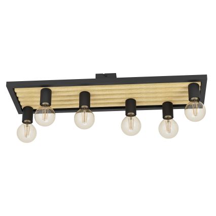 Eglo - Stropna svjetiljka 6xE27/40W/230V