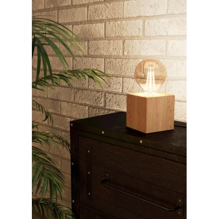 Eglo - Stolna lampa 1xE27/40W/230V bež