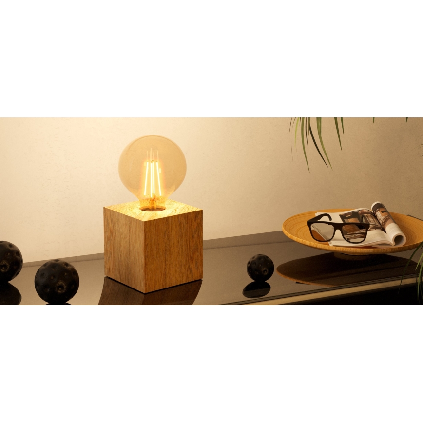 Eglo - Stolna lampa 1xE27/40W/230V bež