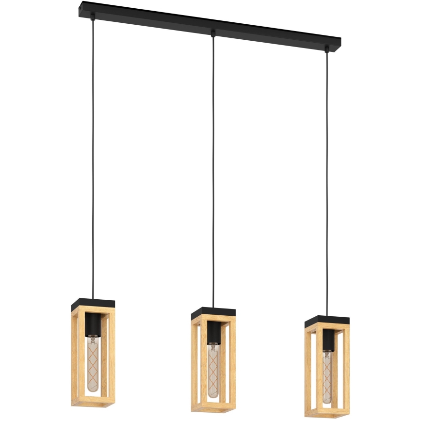 Eglo - Luster na sajli 3xE27/40W/230V