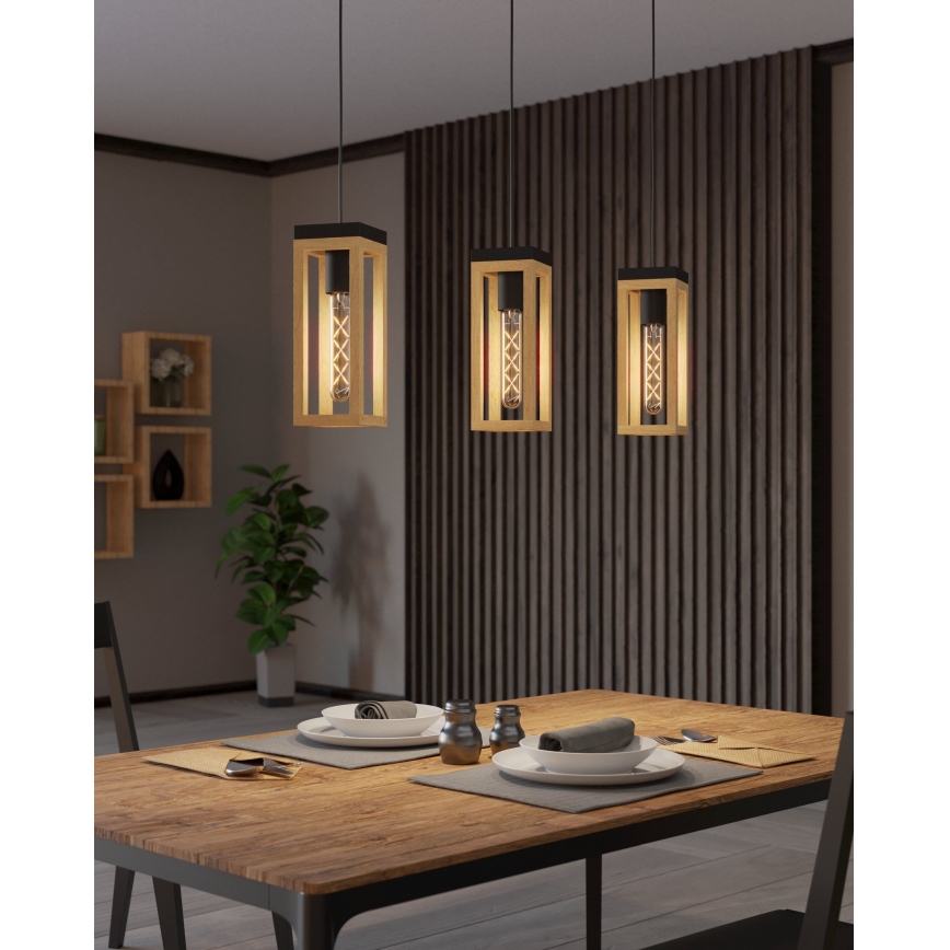 Eglo - Luster na sajli 3xE27/40W/230V