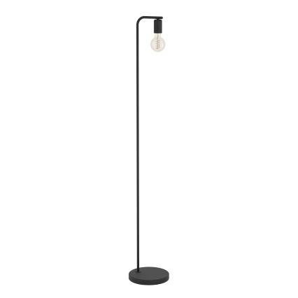 Eglo - Podna lampa 1xE27/40W/230V crna