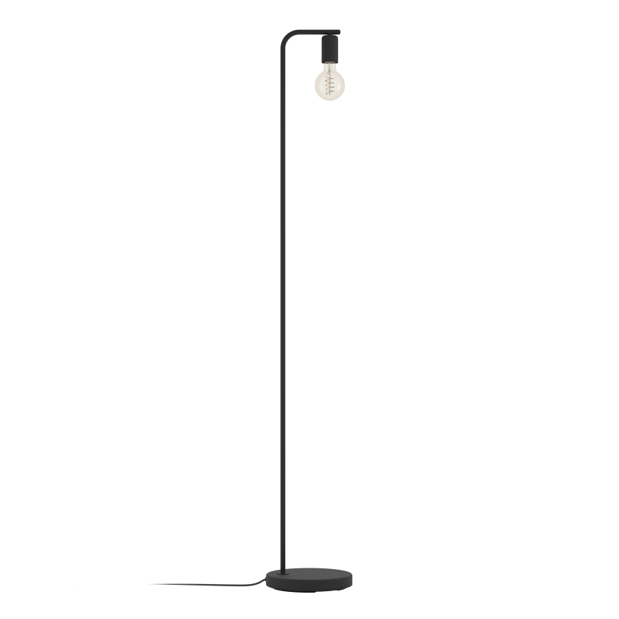 Eglo - Podna lampa 1xE27/40W/230V crna