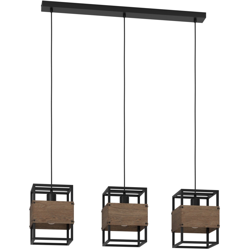 Eglo - Luster na sajli 3xE27/40W/230V