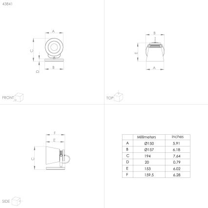 Eglo - Stolna lampa 1xE27/28W/230V