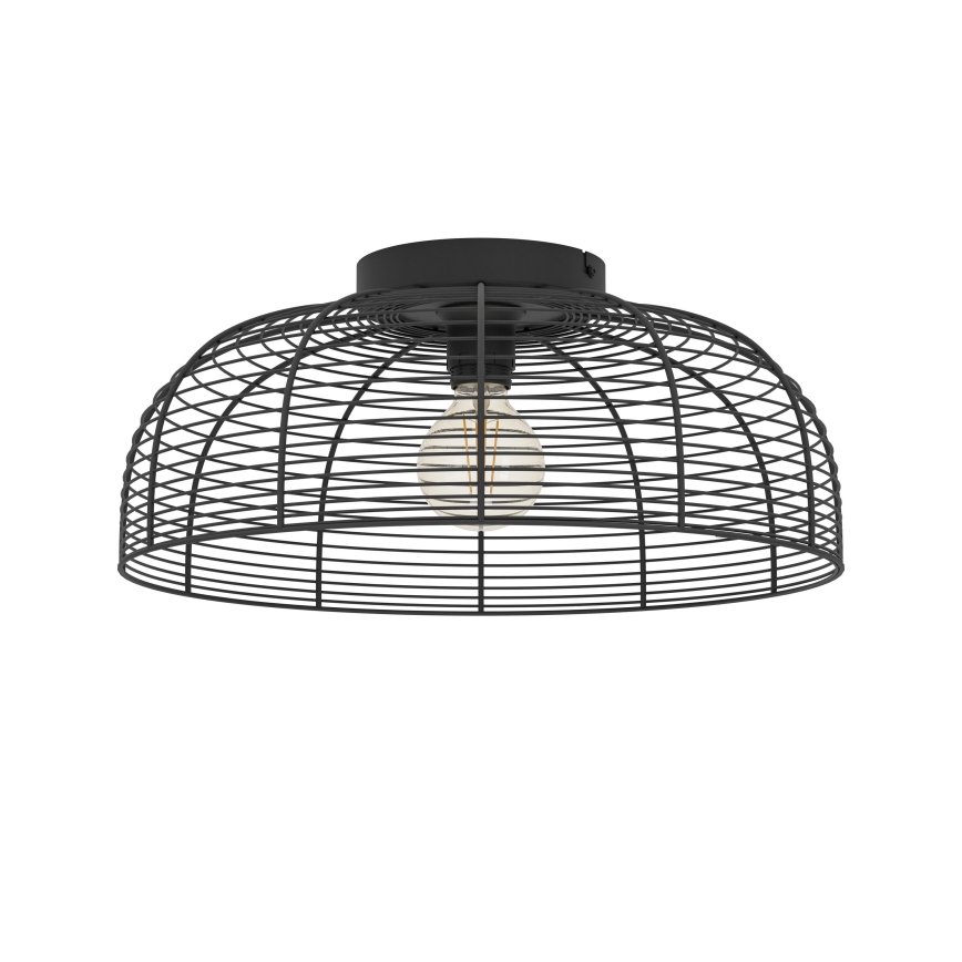 Eglo - Stropna svjetiljka 1xE27/40W/230V crna