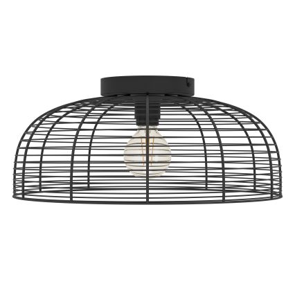 Eglo - Stropna svjetiljka 1xE27/40W/230V crna