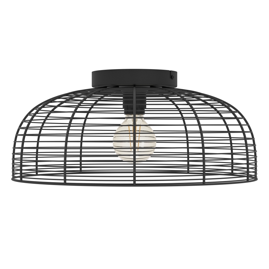 Eglo - Stropna svjetiljka 1xE27/40W/230V crna