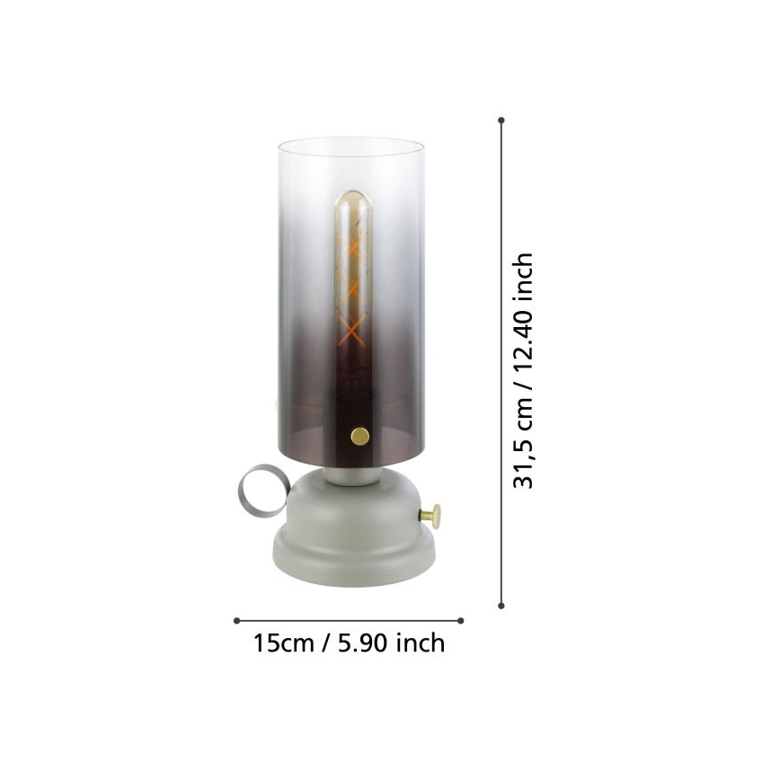 Eglo - Stolna lampa 1xE27/40W/230V