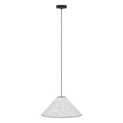 Eglo - Luster na sajli 1xE27/40W/230V siva