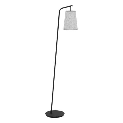 Eglo - Podna lampa 1xE27/40W/230V siva