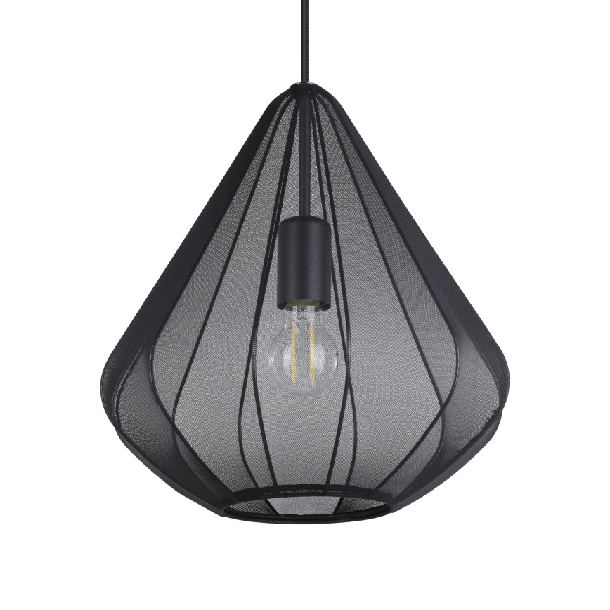 Eglo - Luster na sajli 1xE27/40W/230V pr. 33,5 cm crna