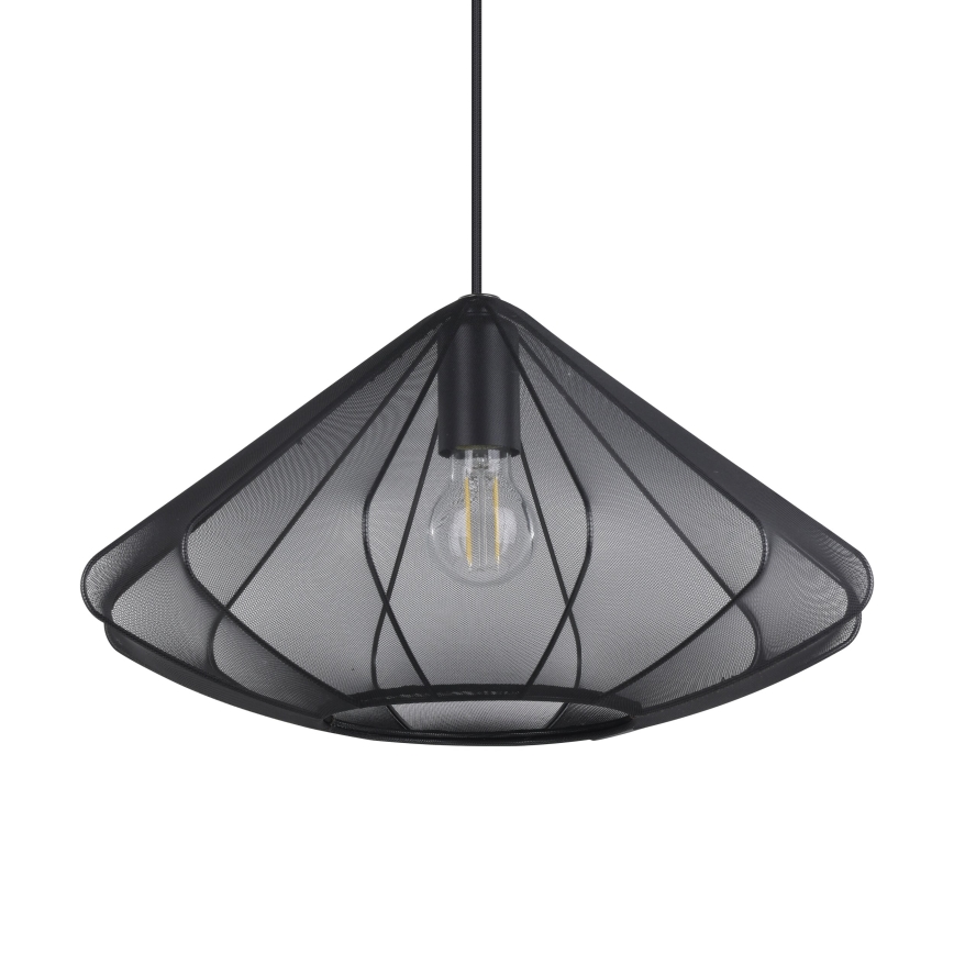 Eglo - Luster na sajli 1xE27/40W/230V pr. 42,5 cm crna