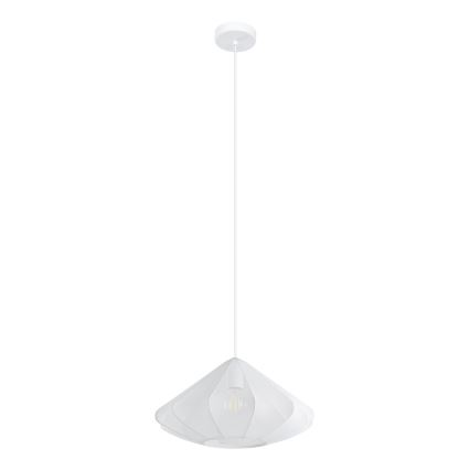 Eglo - Luster na sajli 1xE27/40W/230V pr. 42,5 cm bijela